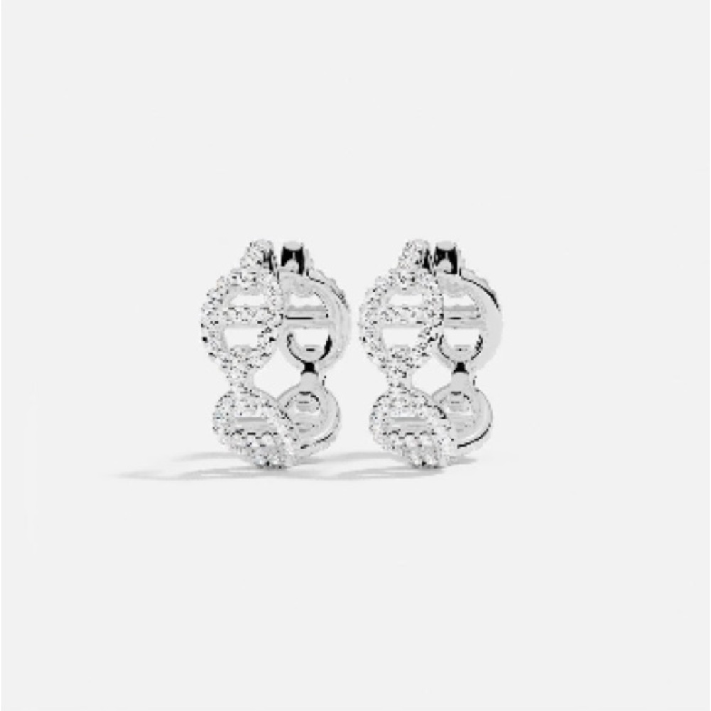 APM MAILLE MARINE HOOP EARRINGS